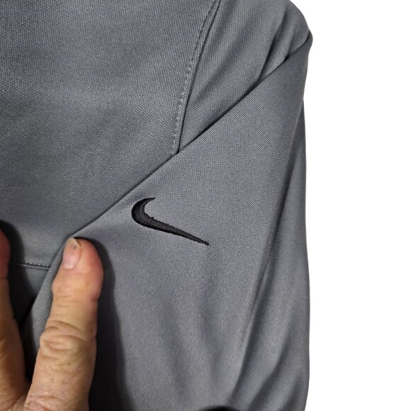 Nike‎ Golf Tour Performance 1/4 Zip Pull Over Sweatshirt XL Men Gray Long Sleeve - Picture 4 of 8